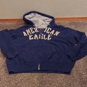 Men’s American eagle sweatshirt zipped xxxl